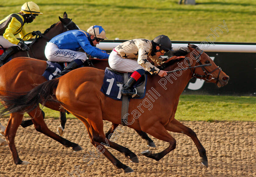 Twice-As-Likely-0005 
 TWICE AS LIKELY (George Rooke) wins The Betway Classified Stakes Div2
Wolverhampton 12 Mar 2021 - Pic Steven Cargill / Racingfotos.com