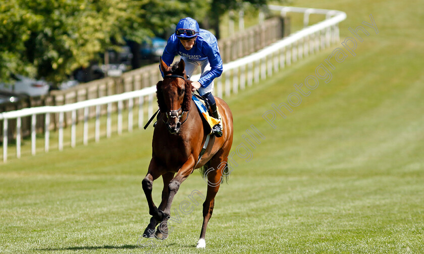 King-Of-Conquest-0008 
 KING OF CONQUEST (William Buick) winner of The JCB Fred Archer Stakes
Newmarket 29 Jun 2024 - Pic Steven Cargill / Racingfotos.com