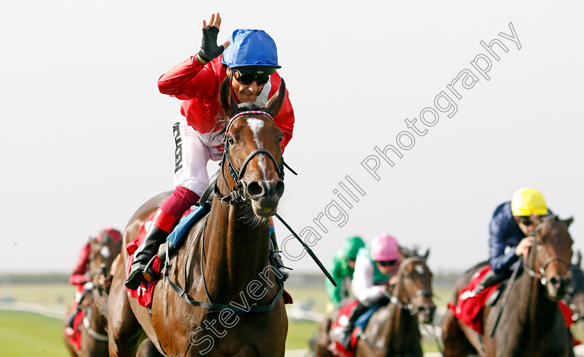 Inspiral-0002 
 INSPIRAL (Frankie Dettori) wins The Virgin Bet Sun Chariot Stakes
Newmarket 7 Oct 2023 - Pic Steven Cargill / Racingfotos.com