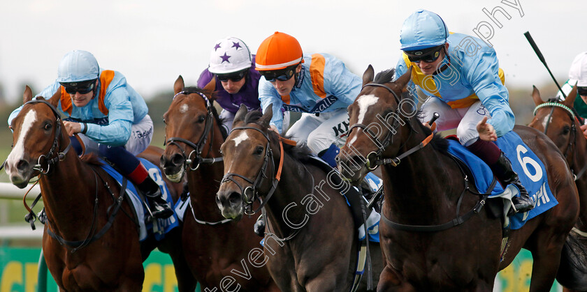 Rumstar-0002 
 RUMSTAR (right, Rob Hornby) beats MAYLANDSEA (2nd right) and PRINCE OF PILLO (left) in The Newmarket Academy Godolphin Beacon Project Cornwallis Stakes
Newmarket 7 Oct 2022 - Pic Steven Cargill / Racingfotos.com