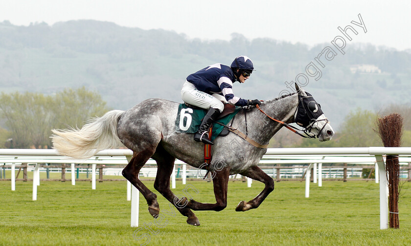 Goodnight-Charlie-0004 
 GOODNIGHT CHARLIE (Bridget Andrews) wins The JRL Group Mares Handicap Chase
Cheltenham 18 Apr 2019 - Pic Steven Cargill / Racingfotos.com