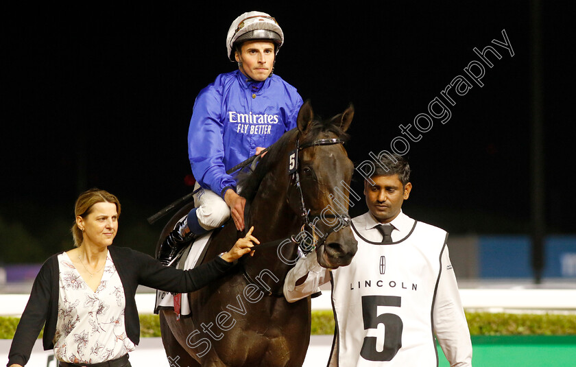 Cinderella s-Dream-0008 
 CINDERELLA'S DREAM (William Buick) winner of The Jumeirah Fillies Classic
Meydan 2 Feb 2024 - Pic Steven Cargill / Racingfotos.com