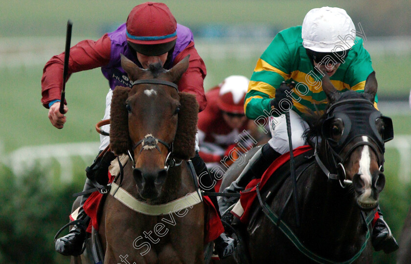 Josies-Orders-0009 
 JOSIES ORDERS (right, Mark Walsh) beats FACT OF THE MATTER (left) in The Glenfarclas Cross Country Handicap Chase
Cheltenham 16 Nov 2018 - Pic Steven Cargill / Racingfotos.com