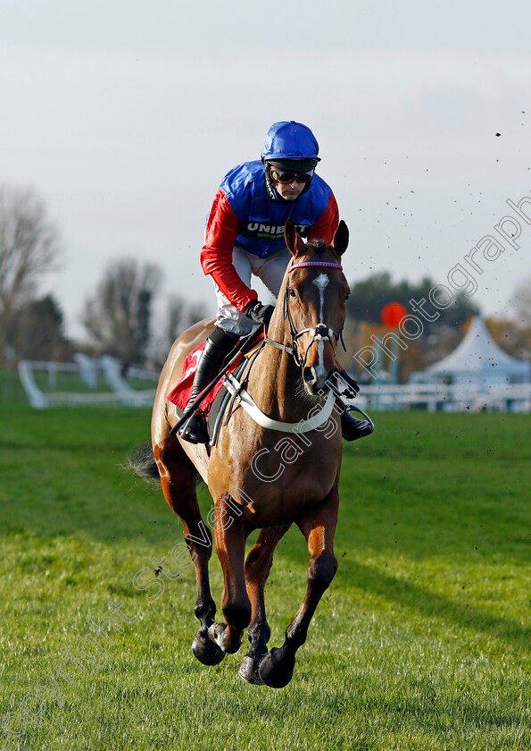 Goblet-Of-Fire-0001 
 GOBLET OF FIRE (Nico de Boinville)
Sandown 8 Dec 2023 - Pic Steven Cargill / Racingfotos.com