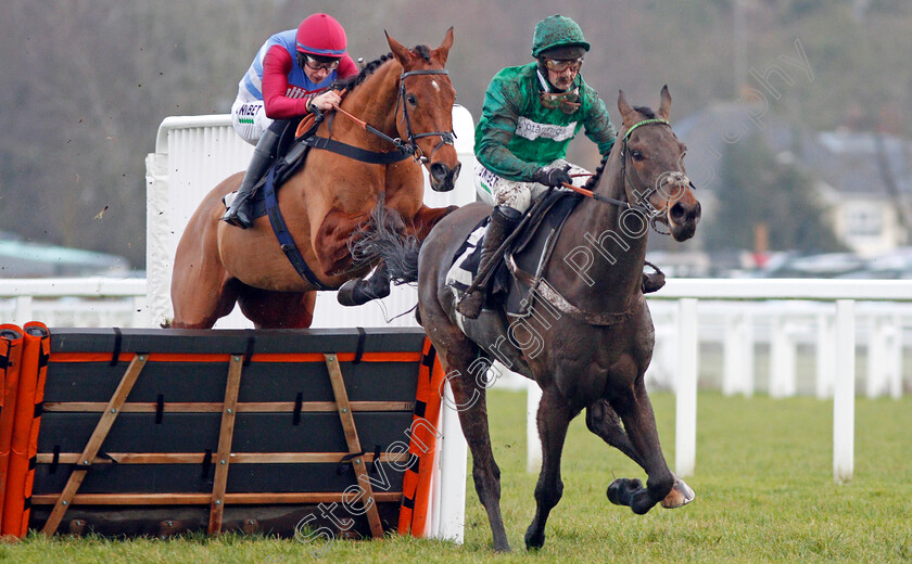 The-Worlds-End-0005 
 THE WORLDS END (left, Adrian Heskin) beats L'AMI SERGE (right) in The Marsh Long Walk Hurdle
Ascot 21 Dec 2019 - Pic Steven Cargill / Racingfotos.com