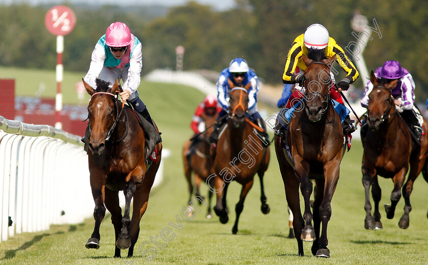 Vividly-0006 
 VIVIDLY (left, Kieran Shoemark) beats CRAYLANDS (right) in The Markel Insurance British EBF Maiden Fillies Stakes
Goodwood 1 Aug 2019 - Pic Steven Cargill / Racingfotos.com