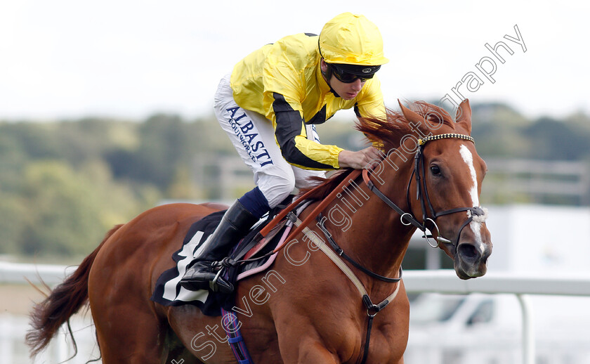 Shumookhi-0007 
 SHUMOOKHI (Oisin Murphy) wins The Byerley Stud St Hugh's Stakes
Newbury 17 Aug 2018 - Pic Steven Cargill / Racingfotos.com