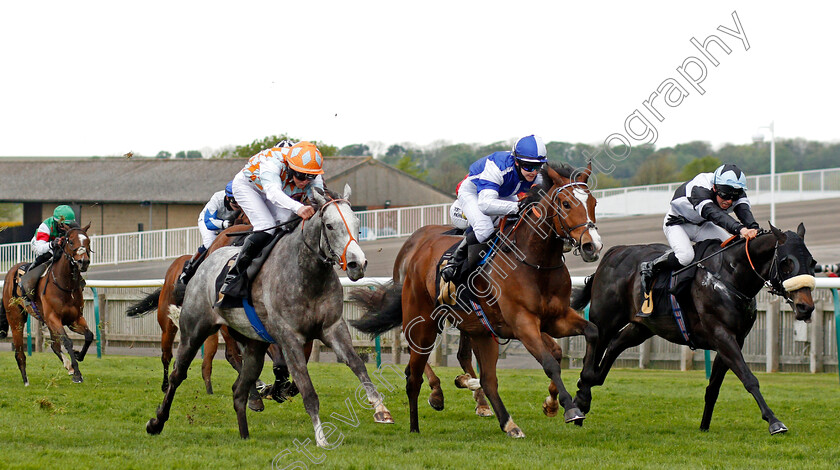 Company-Minx-0003 
 COMPANY MINX (left, Liam Browne) beats LORDSBRIDGE BOY (centre) and BEZZAS LAD (right) in The Betfair Apprentice Handicap
Newmarket 14 May 2021 - Pic Steven Cargill / Racingfotos.com