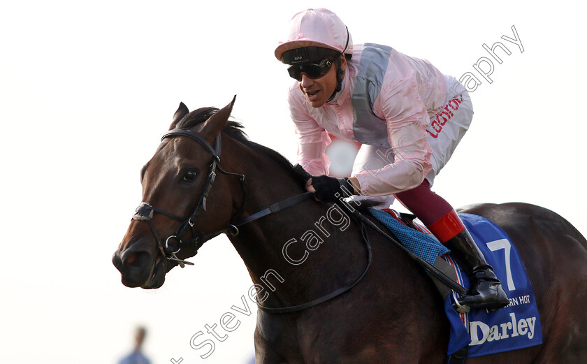 Too-Darn-Hot-0014 
 TOO DARN HOT (Frankie Dettori) wins The Darley Dewhurst Stakes
Newmarket 13 Oct 2018 - Pic Steven Cargill / Racingfotos.com