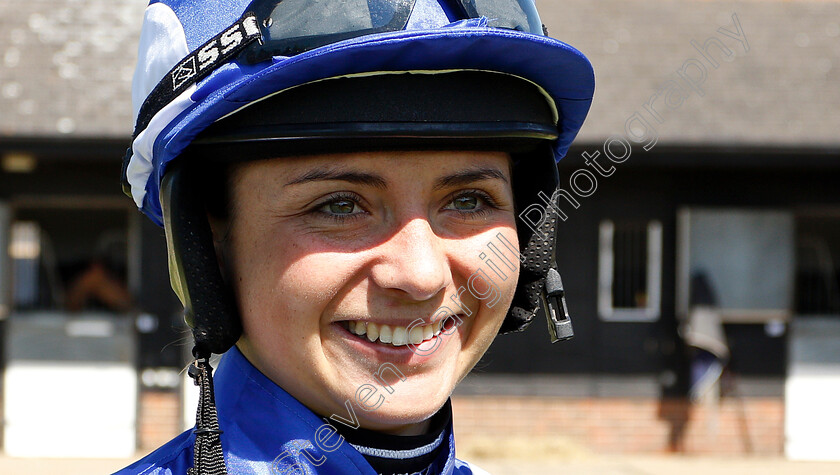 Bryony-Frost-0020 
 BRYONY FROST in the colours of Sheikh Hamdan Al Maktoum ahead of DIAR day at Newbury
Newmarket 27 Jun 2019 - Pic Steven Cargill / Racingfotos.com