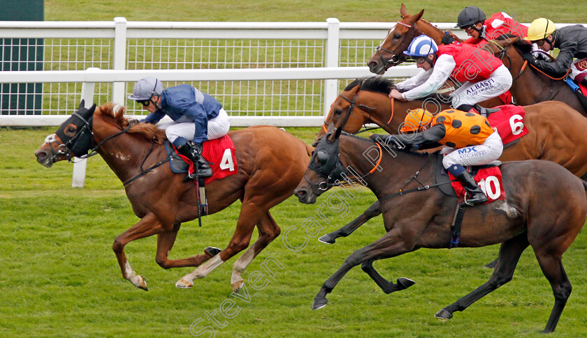 Siglo-Six-0005 
 SIGLO SIX (Kieran Shoemark) beats DELICATE KISS (right) in The Betway Live Casino Handicap
Sandown 31 Aug 2019 - Pic Steven Cargill / Racingfotos.com