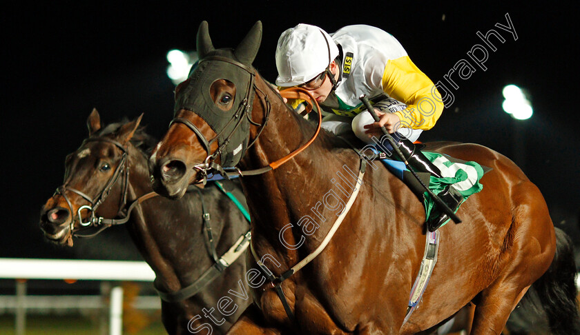 Castlelyons-0005 
 CASTLELYONS (Oisin Murphy) wins The 32Red Casino Handicap Kempton 8 Nov 2017 - Pic Steven Cargill / Racingfotos.com