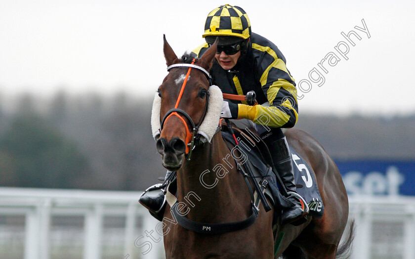 Golan-Fortune-0005 
 GOLAN FORTUNE (Daniel Sansom) wins The Mitie Conditional Jockeys Handicap Hurdle Ascot 22 Dec 2017 - Pic Steven Cargill / Racingfotos.com