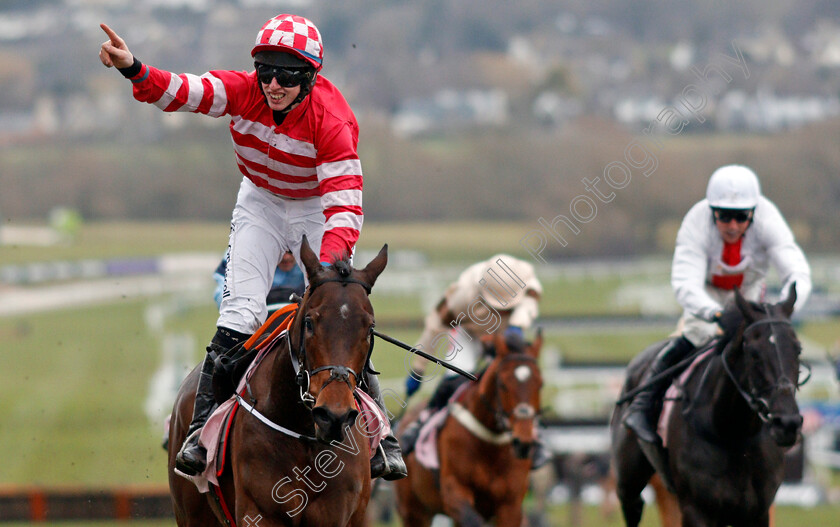 Veneer-Of-Charm-0005 
 VENEER OF CHARM (Jack Kennedy) wins The Boodles Fred Winter Juvenile Handicap Hurdle Cheltenham 14 Mar 2018 - Pic Steven Cargill / Racingfotos.com