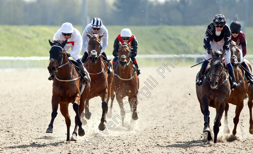 Rose-Berry-0002 
 ROSE BERRY (left, Silvestre De Sousa) beats GOODNIGHT GIRL (right) in The Bet totequadpot At totesport.com Fillies Handicap
Chelmsford 11 Apr 2019 - Pic Steven Cargill / Racingfotos.com