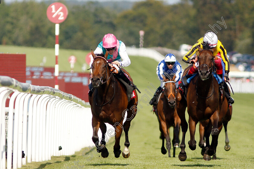 Vividly-0004 
 VIVIDLY (left, Kieran Shoemark) beats CRAYLANDS (right) in The Markel Insurance British EBF Maiden Fillies Stakes
Goodwood 1 Aug 2019 - Pic Steven Cargill / Racingfotos.com