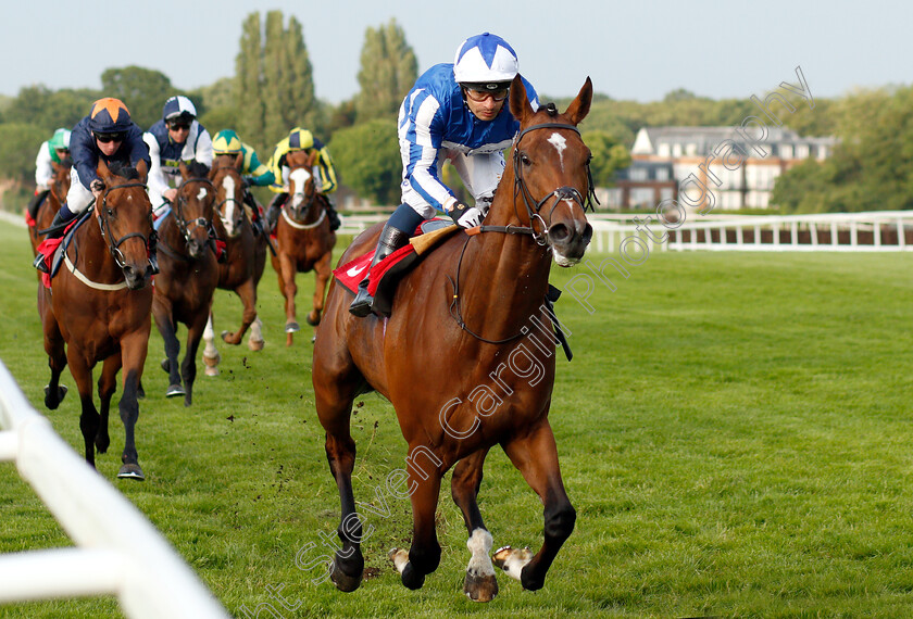 Fox-Premier-0003 
 FOX PREMIER (Silvestre De Sousa) wins The Call Star Sports On 08000 521 321 Handicap
Sandown 30 May 2019 - Pic Steven Cargill / Racingfotos.com