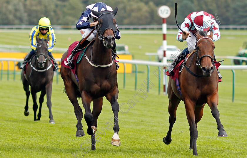 Series-Of-Dreams-0003 
 SERIES OF DREAMS (right, Callum Shepherd) beats WORLDLY WISE (left) in The Betfair Racing Only Bettor EBF Fillies Novice Stakes
Haydock 4 Sep 2020 - Pic Steven Cargill / Racingfotos.com