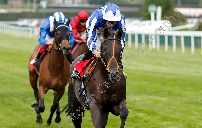 Good-Luck-Fox-0005 
 GOOD LUCK FOX (Ryan Moore) wins The Slug And Lettuce Christmas EBF Novice Stakes
Sandown 9 Aug 2018 - Pic Steven Cargill / Racingfotos.com