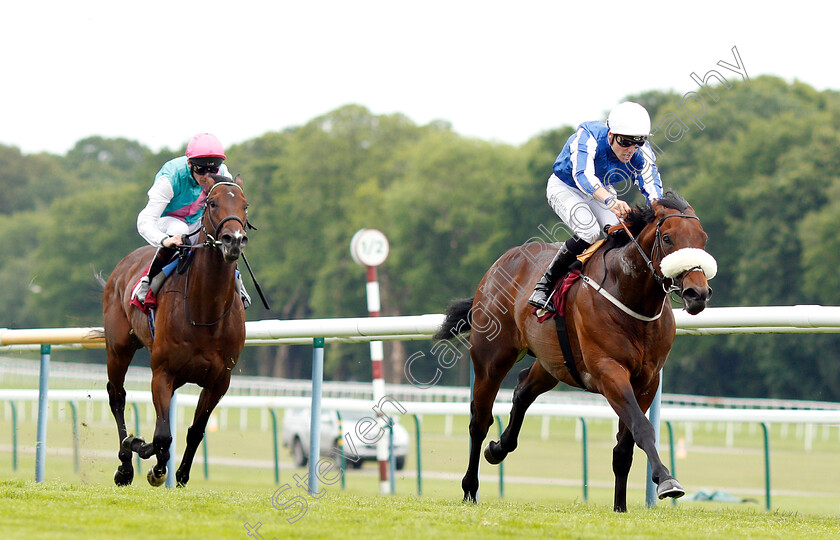 Hello-Youmzain-0005 
 HELLO YOUMZAIN (Kevin Stott) beats CALYX (left) in The Armstrong Aggregates Sandy Lane Stakes
Haydock 25 May 2019 - Pic Steven Cargill / Racingfotos.com