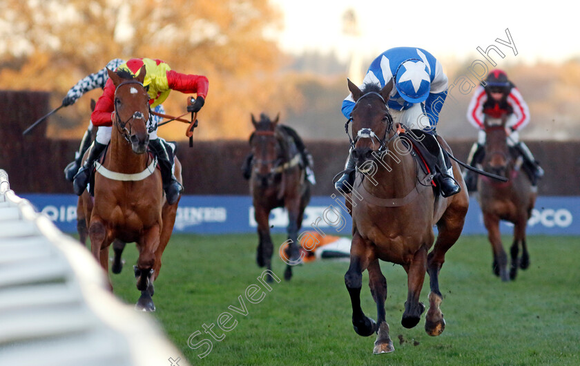 Boothill-0005 
 BOOTHILL (Jonathan Burke) wins The Jim Barry Wines Hurst Park Handicap Chase
Ascot 25 Nov 2023 - Pic Steven Cargill / Racingfotos.com