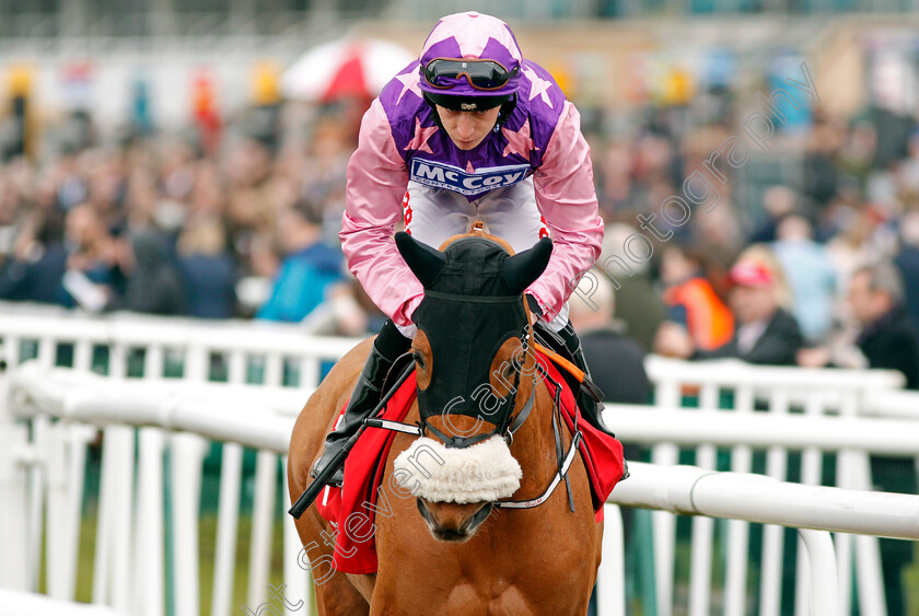 Cymraeg-Bounty-0001 
 CYMRAEG BOUNTY (Luke Morris) Doncaster 24 Mar 2018 - Pic Steven Cargill / Racingfotos.com