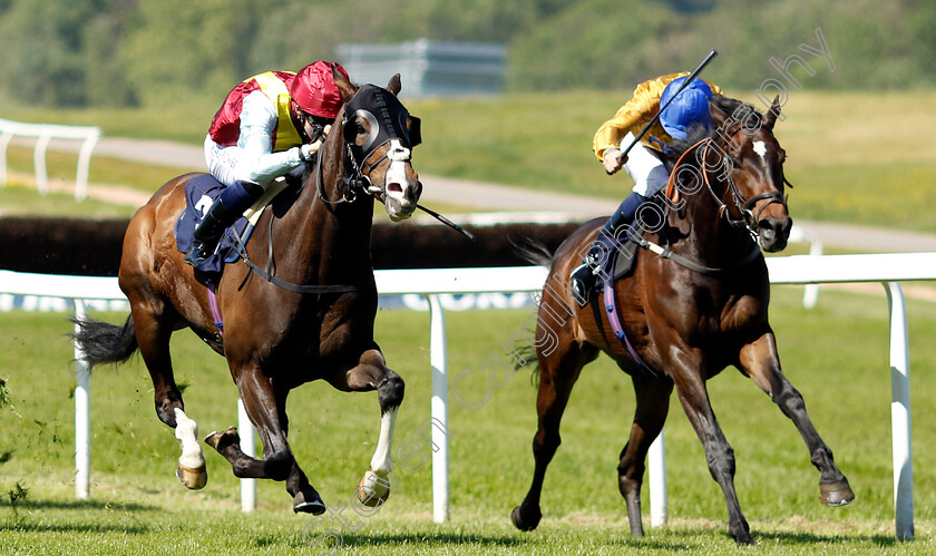 Commonsensical-0004 
 COMMONSENSICAL (left, Harry Davies) beats WAY OF LIFE (right) in The Plan A Consulting Handicap
Chepstow 27 May 2022 - Pic Steven Cargill / Racingfotos.com