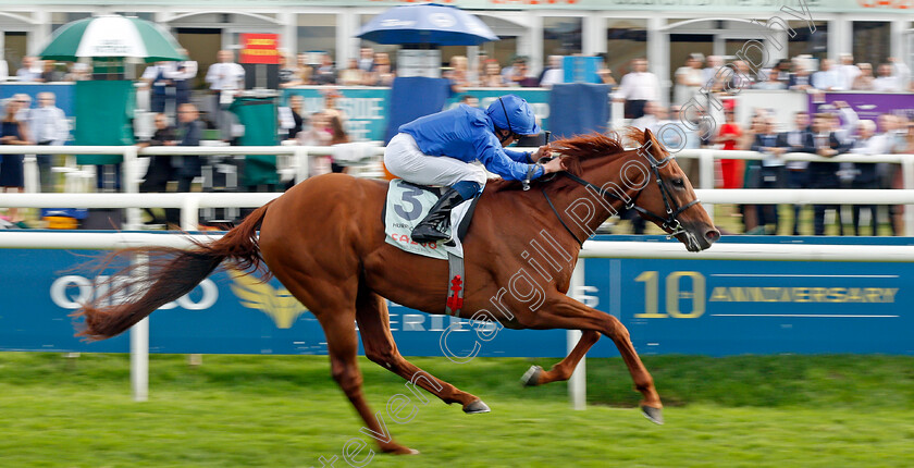 Hurricane-Lane-0011 
 HURRICANE LANE (William Buick) wins The Cazoo St Leger
Doncaster 11 Sep 2021 - Pic Steven Cargill / Racingfotos.com