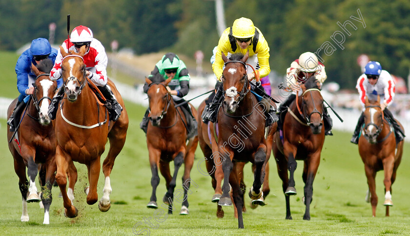 Marbaan-0007 
 MARBAAN (right, Jamie Spencer) beats HOLLOWAY BOY (left) in The Japan Racing Association Vintage Stakes
Goodwood 26 Jul 2022 - Pic Steven Cargill / Racingfotos.com