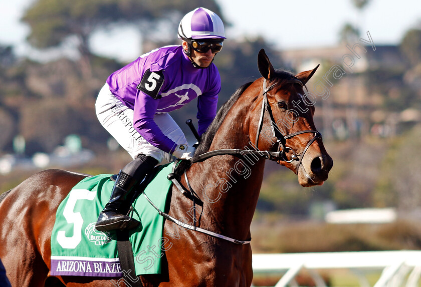 Arizona-Blaze-0001 
 ARIZONA BLAZE (Umberto Rispoli)
Del Mar 1 Nov 2024 - Pic Steven Cargill / Racingfotos.com