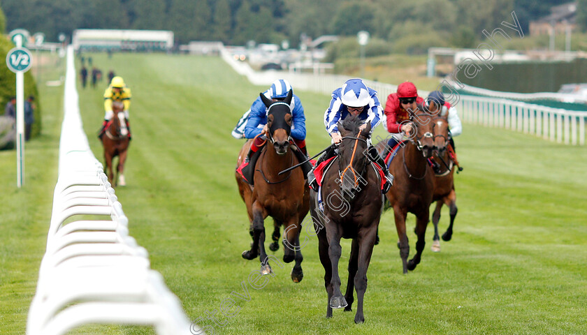 Good-Luck-Fox-0002 
 WELL DONE FOX (Ryan Moore) wins The Slug And Lettuce Christmas EBF Novice Stakes
Sandown 9 Aug 2018 - Pic Steven Cargill / Racingfotos.com