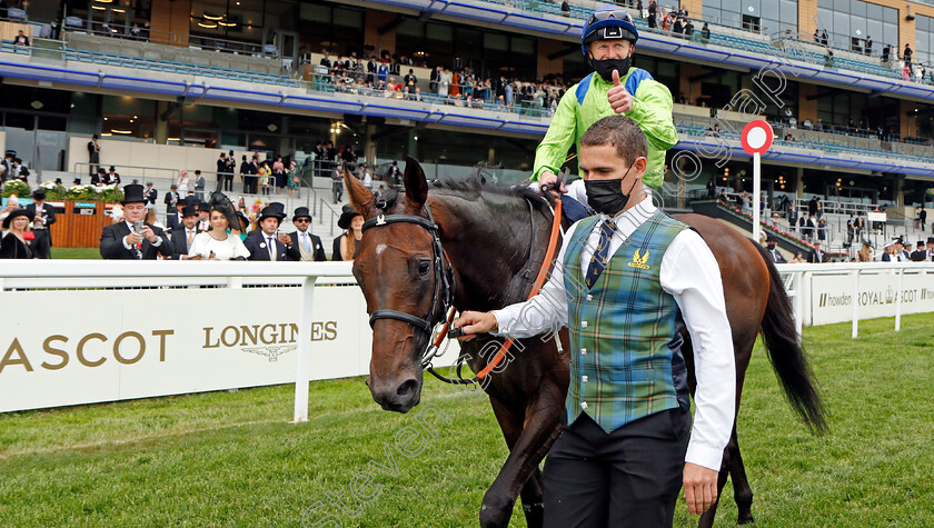 Subjectivist-0011 
 SUBJECTIVIST (Joe Fanning) after The Gold Cup
Royal Ascot 17 Jun 2021 - Pic Steven Cargill / Racingfotos.com