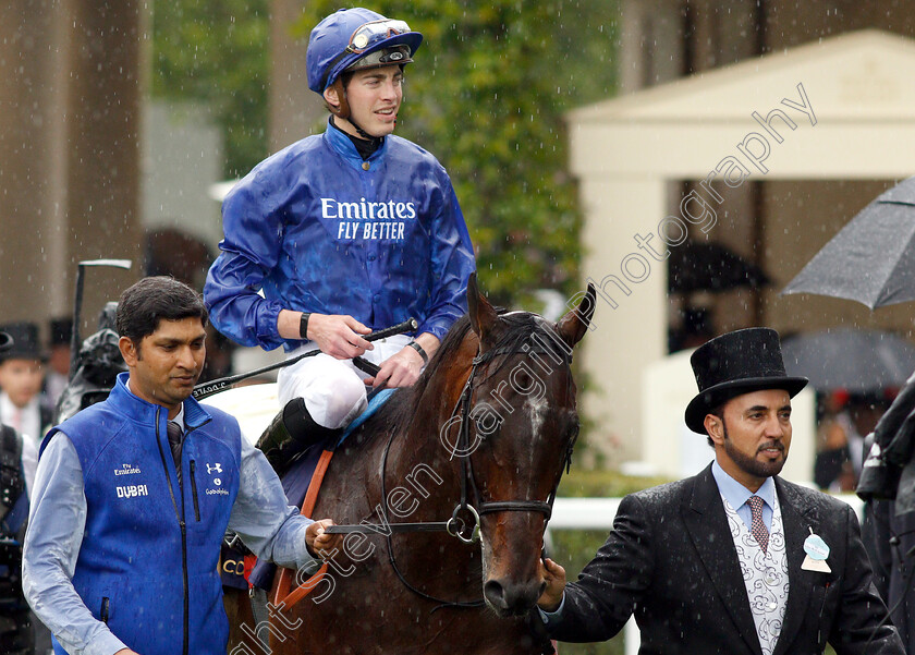 Blue-Point-0011 
 BLUE POINT (James Doyle) after The King's Stand Stakes
Royal Ascot 18 Jun 2019 - Pic Steven Cargill / Racingfotos.com