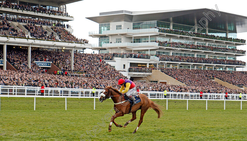 Native-River-0006 
 NATIVE RIVER (Richard Johnson) wins The Timico Cheletenham Gold Cup Cheltenham 16 mar 2018 - Pic Steven Cargill / Racingfotos.com