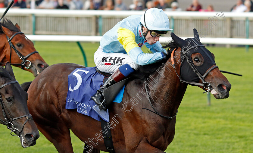 Kolsai-0002 
 KOLSAI (David Egan) wins The Al Basti Equiworld Dubai British EBF Confined Maiden Stakes
Newmarket 23 Sep 2022 - Pic Steven Cargill / Racingfotos.com