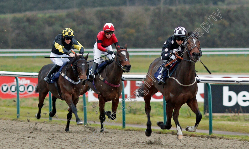 Strictly-Art-0002 
 STRICTLY ART (Jessica Cooley) wins The Betway Stayers Amateur Riders Handicap Lingfield 6 Dec 2017 - Pic Steven Cargill / Racingfotos.com