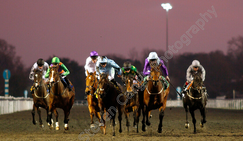 No-Nonsense-0007 
 NO NONSENSE (2nd right, Liam Keniry) beats JAMES STREET (centre) in The 32Red Conditions Stakes
Kempton 4 Jan 2019 - Pic Steven Cargill / Racingfotos.com