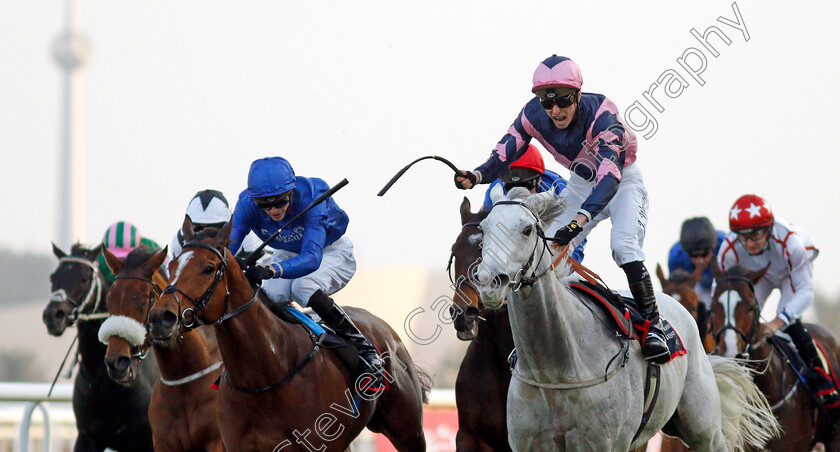 Lord-Glitters-0005 
 LORD GLITTERS (right, Jason Watson) beats BARNEY ROY (left) in The Bahrain International Trophy
Sakhir Racecourse, Bahrain 19 Nov 2021 - Pic Steven Cargill / Racingfotos.com