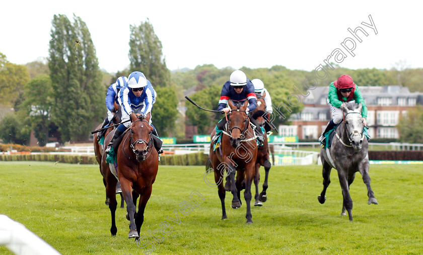 Bangkok-0003 
 BANGKOK (left, Silvestre De Sousa) wins The bet365 Classic Trial 
Sandown 26 Apr 2019 - Pic Steven Cargill / Racingfotos.com