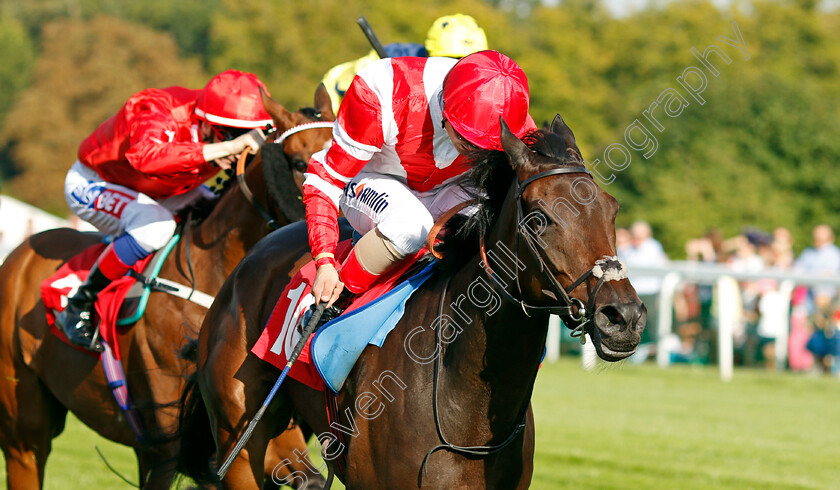 Al-Nafoorah-0003 
 AL NAFOORAH (Andrea Atzeni) wins The BetBright Casino Handicap Sandown 2 Sep 2017 - Pic Steven Cargill / Racingfotos.com