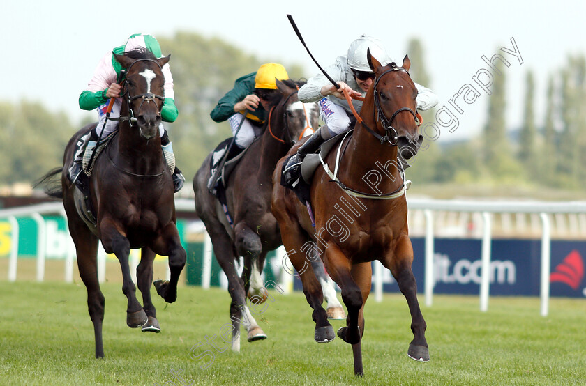 Indian-Sounds-0004 
 INDIAN SOUNDS (Joe Fanning) beats COOL REFLECTION (left) in The bet365 Novice Stakes
Newbury 21 Jul 2018 - Pic Steven Cargill / Racingfotos.com