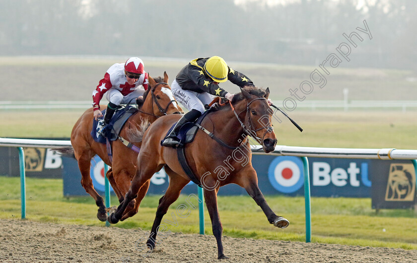 Hannah s-Return-0005 
 HANNAH'S RETURN (Rossa Ryan) wins The Always Gamble Responsibly With Betuk Classified Stakes
Lingfield 7 Mar 2024 - Pic Steven Cargill / Racingfotos.com