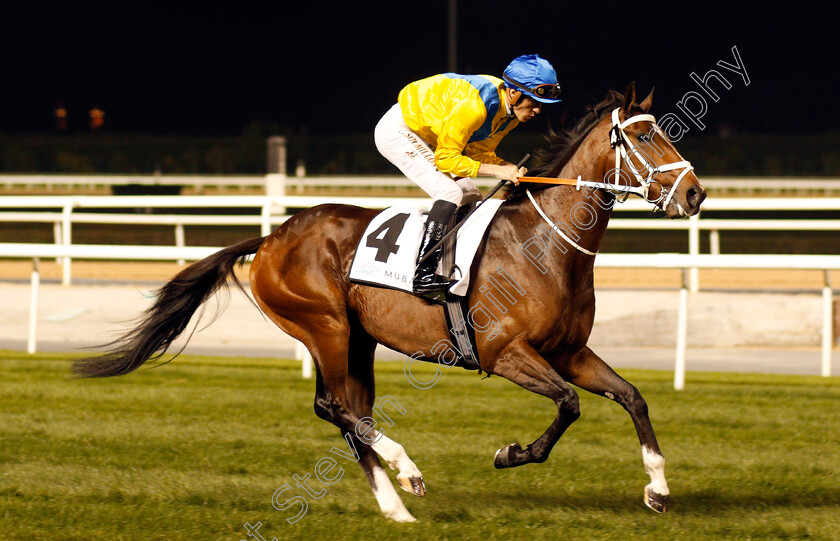 Icy-Trail-0001 
 ICY TRAIL (Christophe Soumillon) Meydan 18 Jan 2018 - Pic Steven Cargill / Racingfotos.com