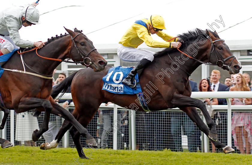 Young-Rascal-0009 
 YOUNG RASCAL (James Doyle) beats DEE EX BEE (left) in The Centennial Celebration MBNA Chester Vase Stakes Chester 9 May 2018 - Pic Steven Cargill / Racingfotos.com