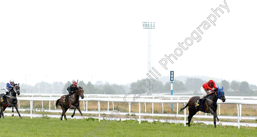 Sublissimo-0001 
 SUBLISSIMO (Sara Vermeersch) wins The Lady Jockeys Thoroughbred World Championship Round 4
Bro Park Sweden 5 Aug 2019 - Pic Steven Cargill / Racingfotos.com