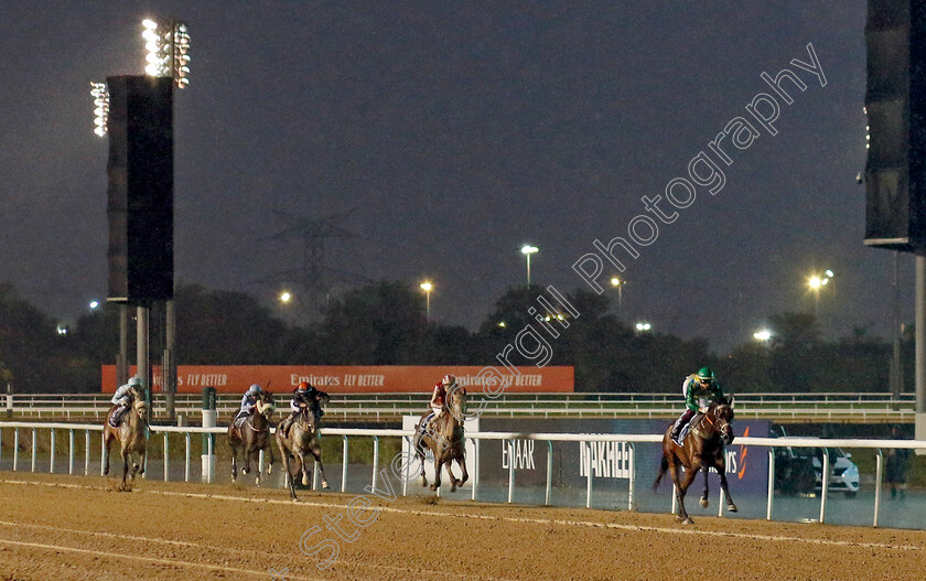 Lahresh-0004 
 LAHRESH (Antonio Fresu) wins The Festival City Stakes
Meydan 27 Jan 2023 - Pic Steven Cargill / Racingfotos.com