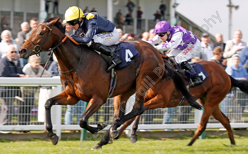 Beauty-Filly-0004 
 BEAUTY FILLY (Ryan Moore) wins The Ken Lindsay Memorial EBF Fillies Novice Stakes Yarmouth 21 Sep 2017 - pic Steven Cargill / Racingfotos.com