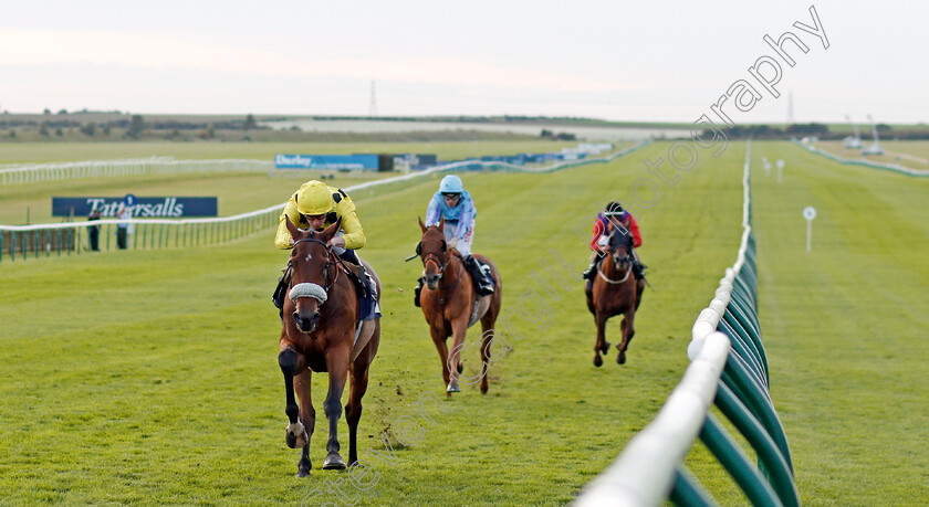 Brief-Visit-0001 
 BRIEF VISIT (Oisin Murphy) wins The Newmarket Challenge Whip Newmarket 28 Sep 2017 - Pic Steven Cargill / Racingfotos.com