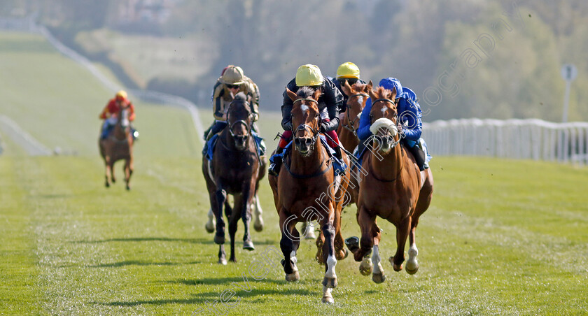 Magisterial-0002 
 MAGISTERIAL (Frankie Dettori) wins The Coors Novice Stakes
Leicester 23 Apr 2022 - Pic Steven Cargill / Racingfotos.com