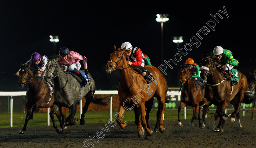 Harry s-Bar-0001 
 HARRY'S BAR (Tom Marquand) beats LETHAL LUNCH (2nd left) in The 32Red.com Handicap
Kempton 4 Dec 2019 - Pic Steven Cargill / Racingfotos.com